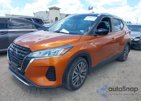 2021 Nissan Kicks Sv Xtronic Cvt z USA, uszkodzony, nr VIN 3N1CP5CV9ML555120